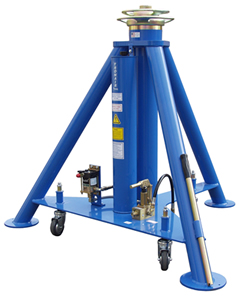 Shop Tronair 02A7843C0112 – 25-Ton Tripod Jack with Air Pump, 49