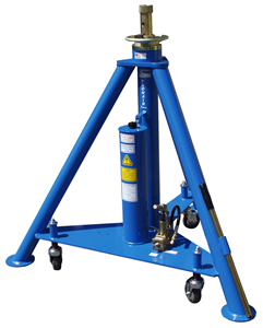 Shop Tronair 02A1248C0112 – 12-Ton Hydraulic Tripod Jack with Air