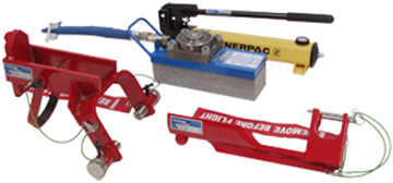 Tronair 02-7833C0110 – 12-Ton Hydraulic Axle Jack with Spacer