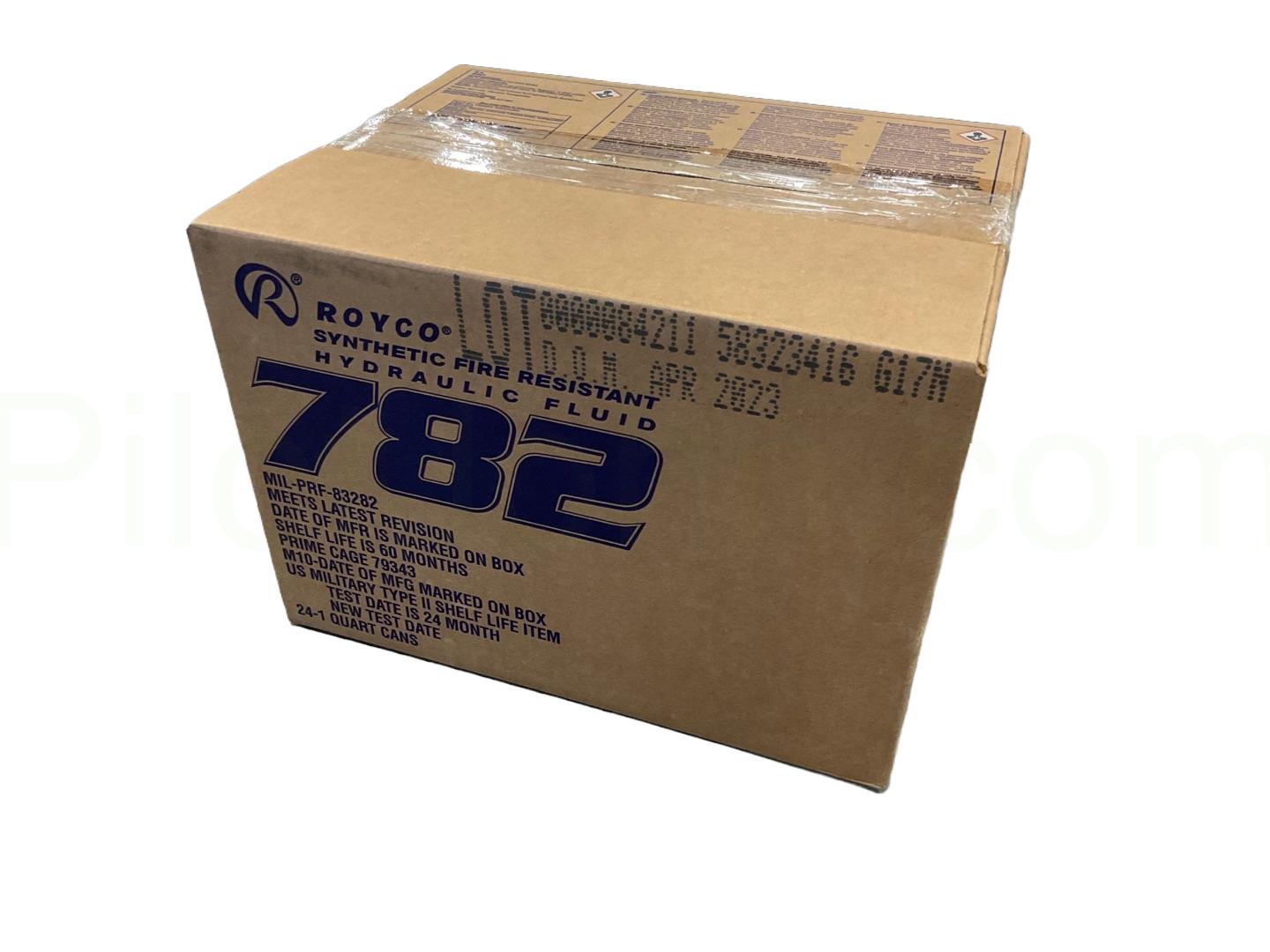 Shop Royco 782 MIL-PRF-83282 Synthetic Hydraulic Fluid - Case of