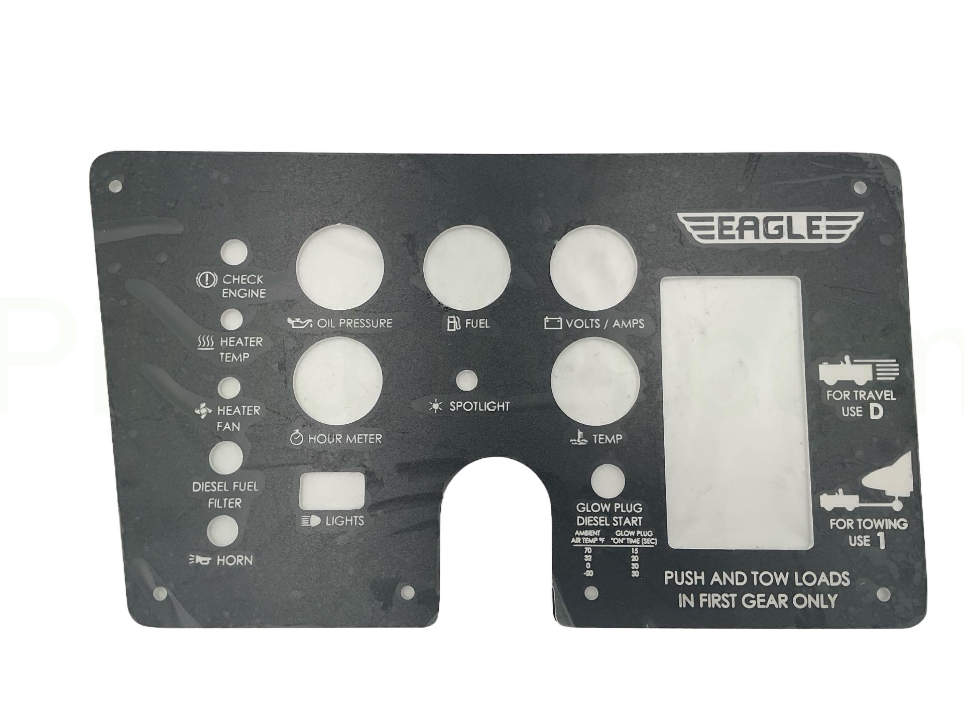 Shop Eagle Tug CTT400411 DSL Dash Panel Label Pilot John