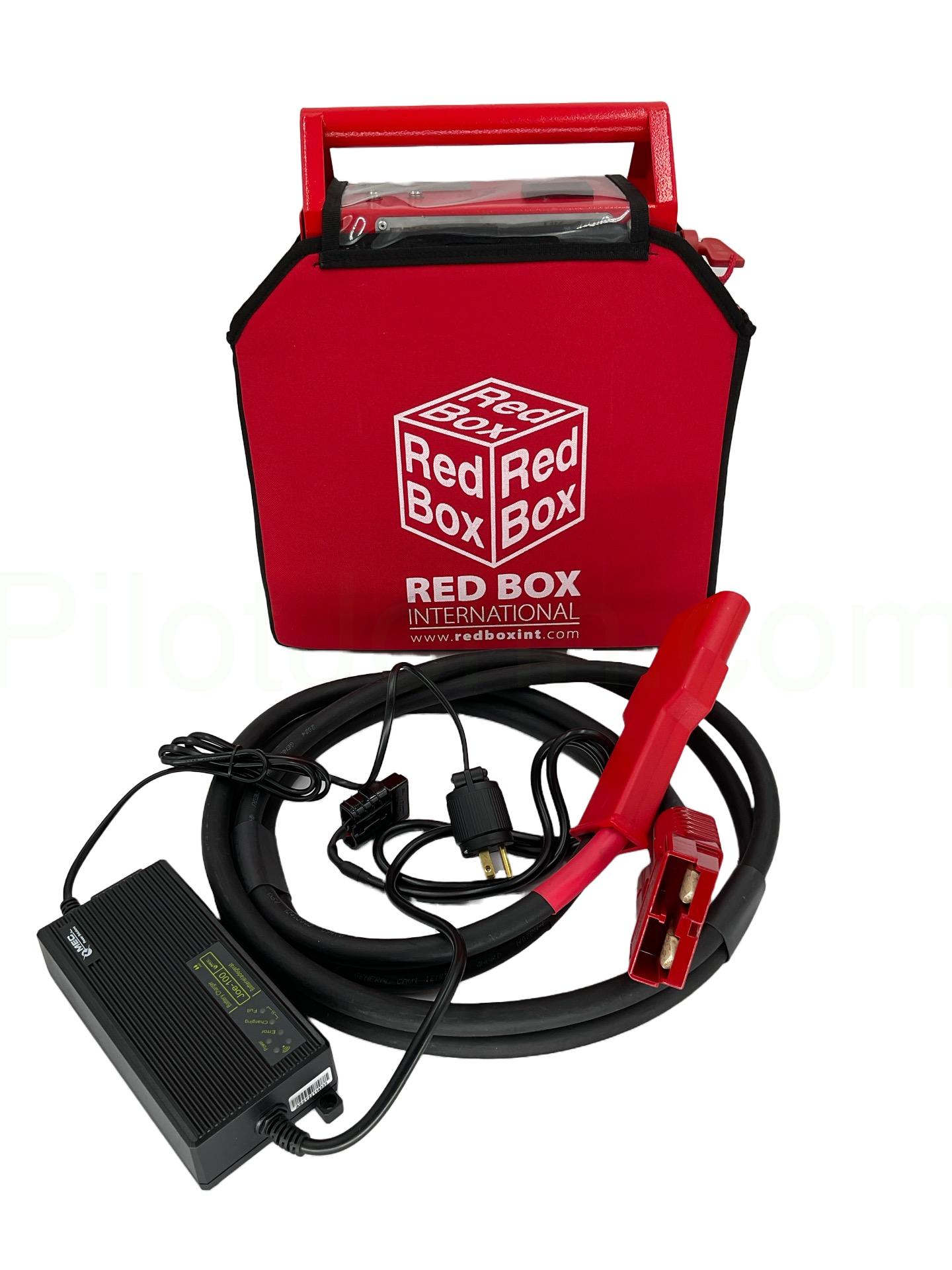 Shop Red Box RBL4000-28 Portable Battery Starting Unit – 4000A Peak at ...
