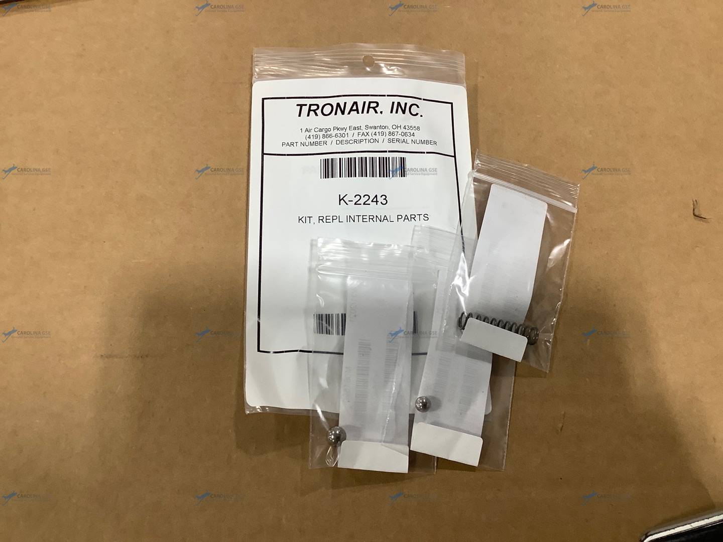 Buy Tronair K2243 Replacement Internal Parts Kit Pilot John