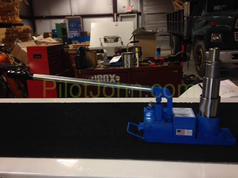 Used Tronair 027813C0100 Aircraft Axle Jack Pilot John