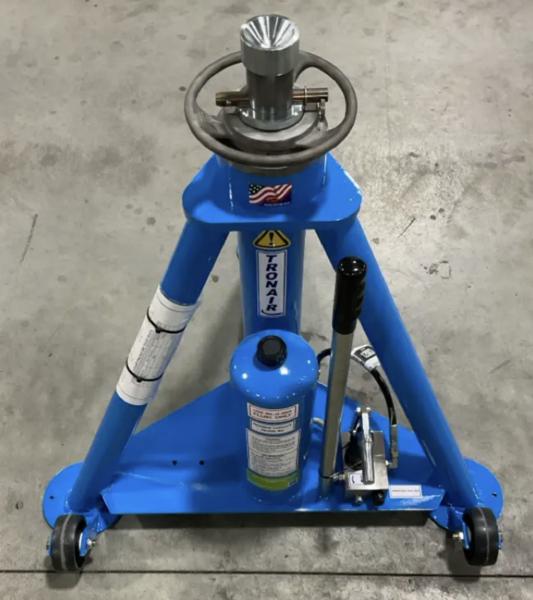 Used Tronair 0210320110 Aircraft Tripod Jack 10 Ton Pilot John
