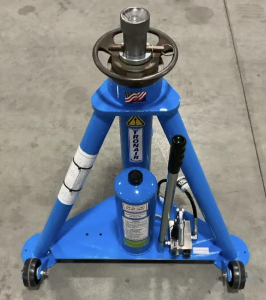 Used Tronair 0210320110 Aircraft Tripod Jack 10 Ton Pilot John