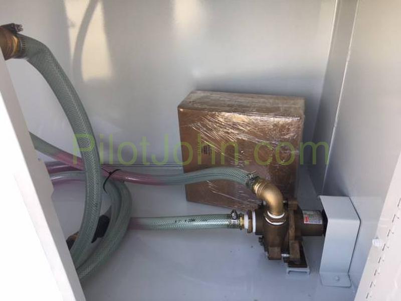 Used Stinar SLC300 Large Aircraft Lavatory Cart Pilot John