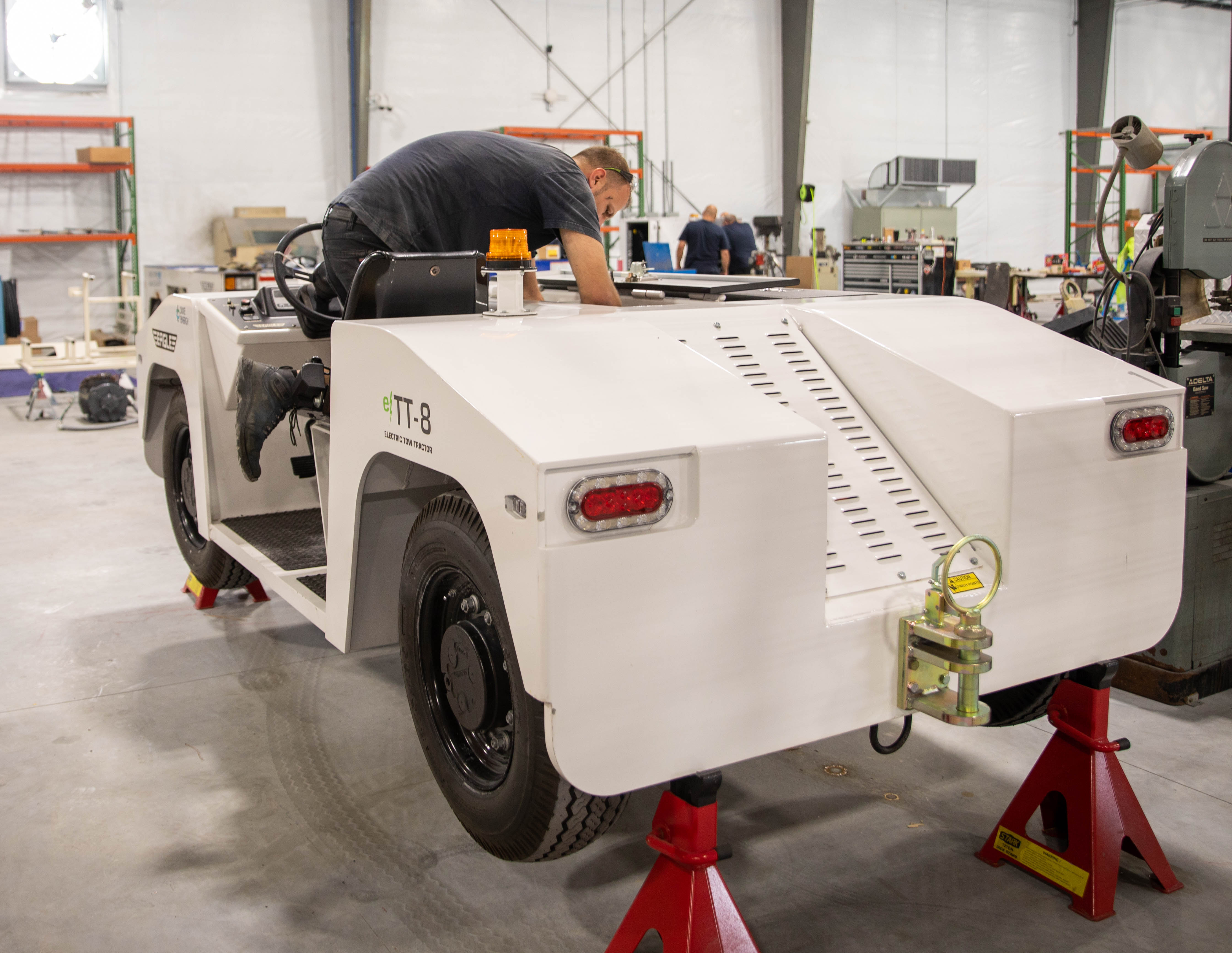 Maintenance Technician Inspecting Electrical Components