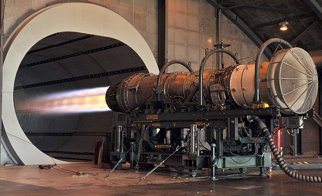 F-15 Aircraft Jet Engine