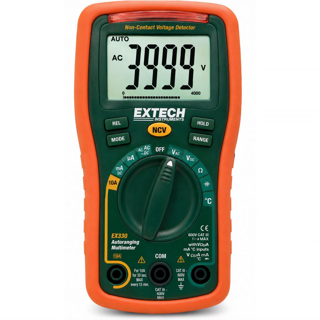 Extech EX330 Autoranging Digital Multimeter