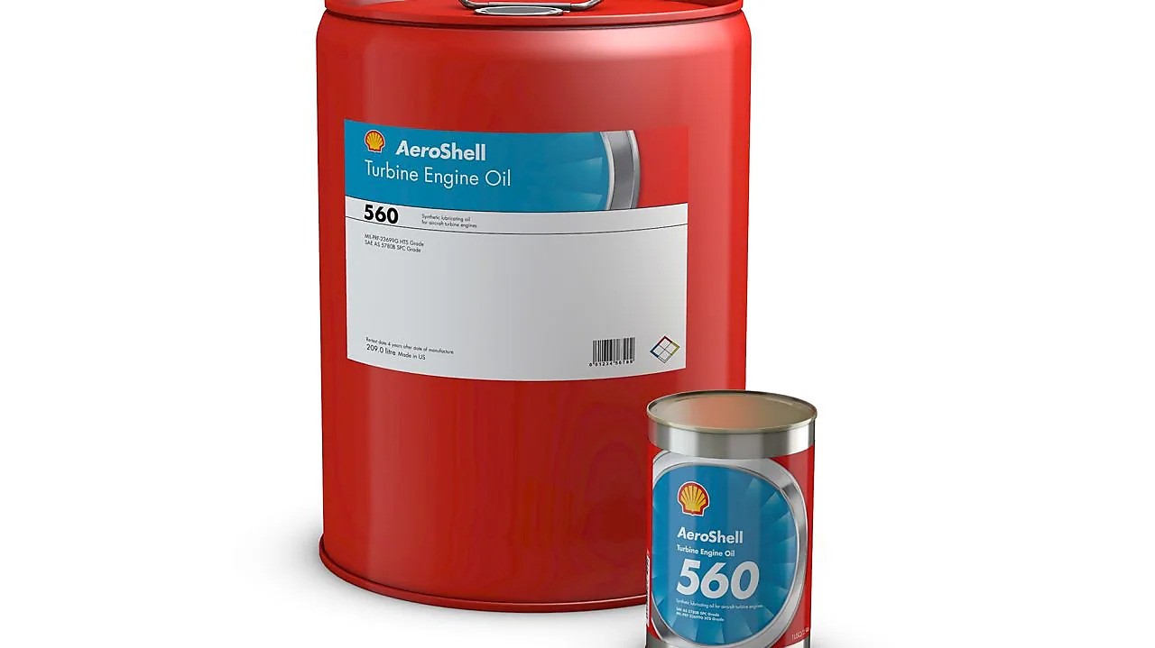 AeroShell Turbine Engine Oil 560 for Aircraft