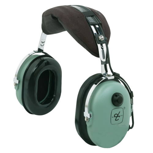 David Clark 10S/DC Listen-Only Stereo Headset