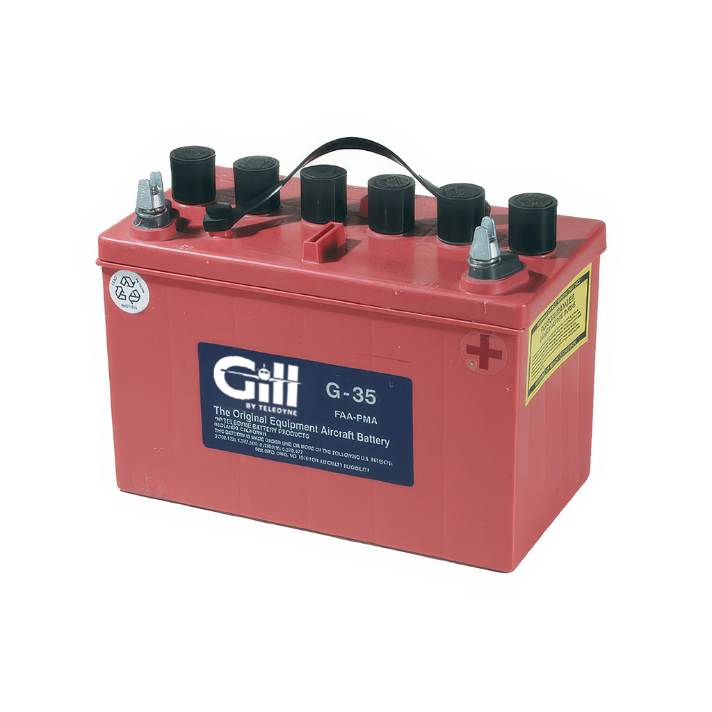 Gill aircraft battery by Teledyne Battery Products