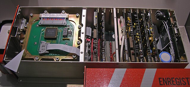 Interior View of a Modern Flight Data Recorder