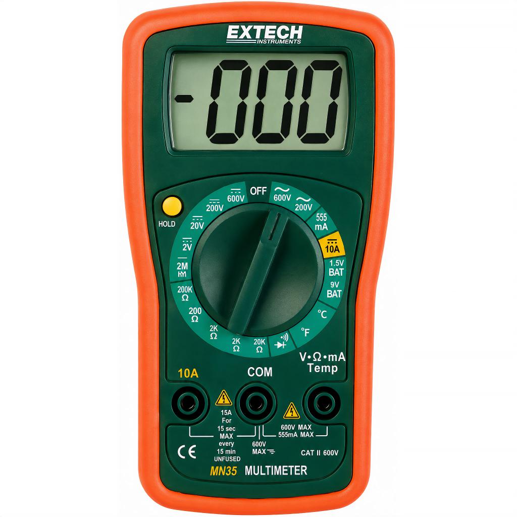 Extech MN35 Digital Mini Multimeter