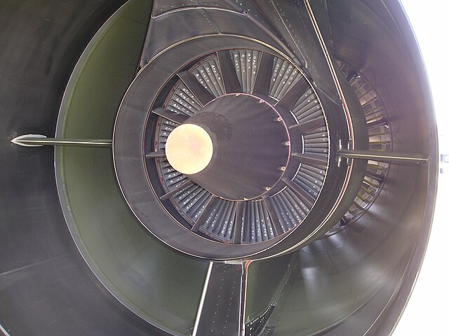 Aircraft Jet Engine Turbine