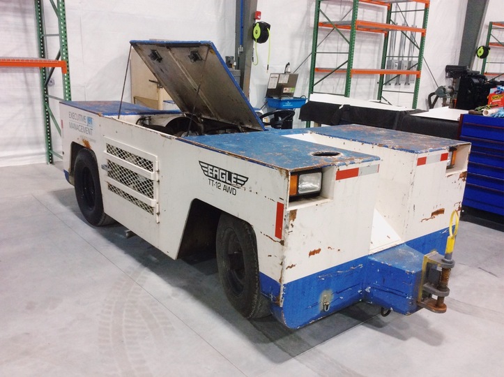 Eagle TT-12 Diesel Aircraft Tug in Less-Than-Perfect Condition