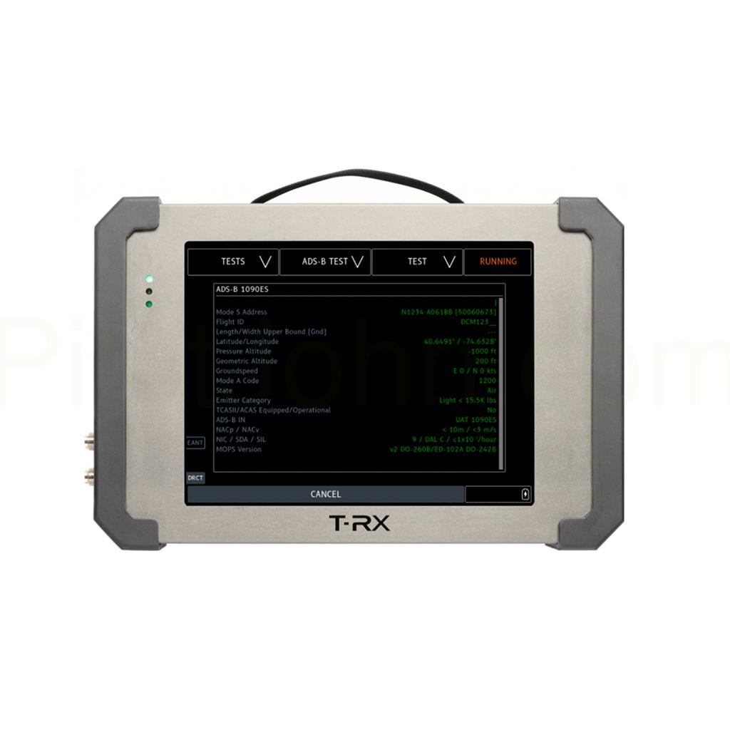 CCX Technologies T-RX RP+ all-in-one avionics and radio pulse tester.