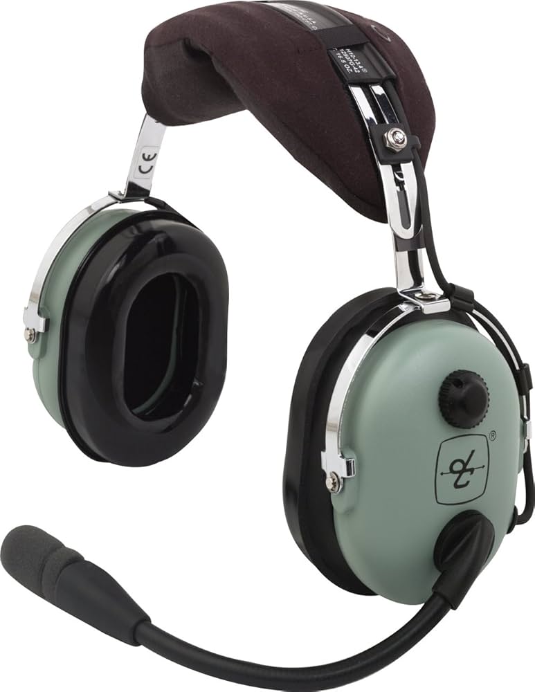 David Clark H10-13.4S Aviation Headset for Business Jet Pilots
