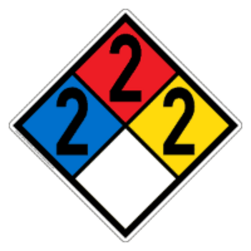 National Fire Protection Association (NFPA) Diamonds Sign